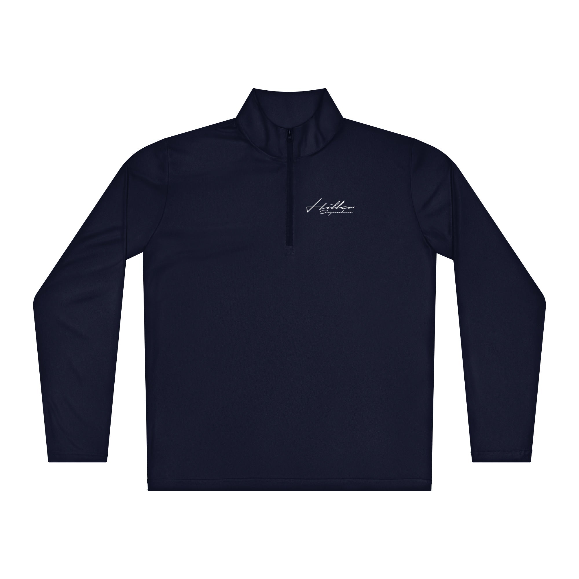 Navy Quarter - Zip Pullover - Hiller Signature