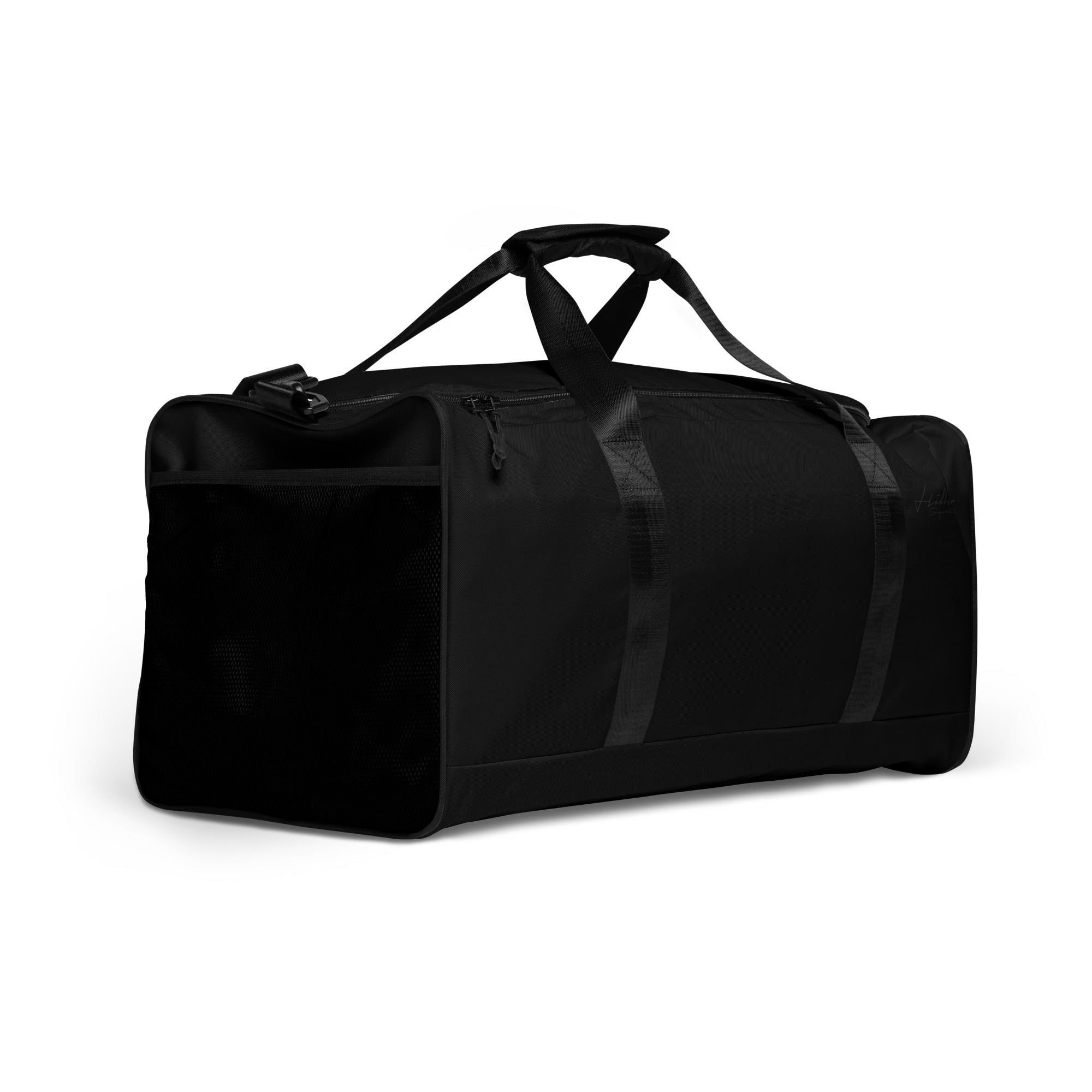 Signature Duffle Bag Black on Black - Hiller Signature