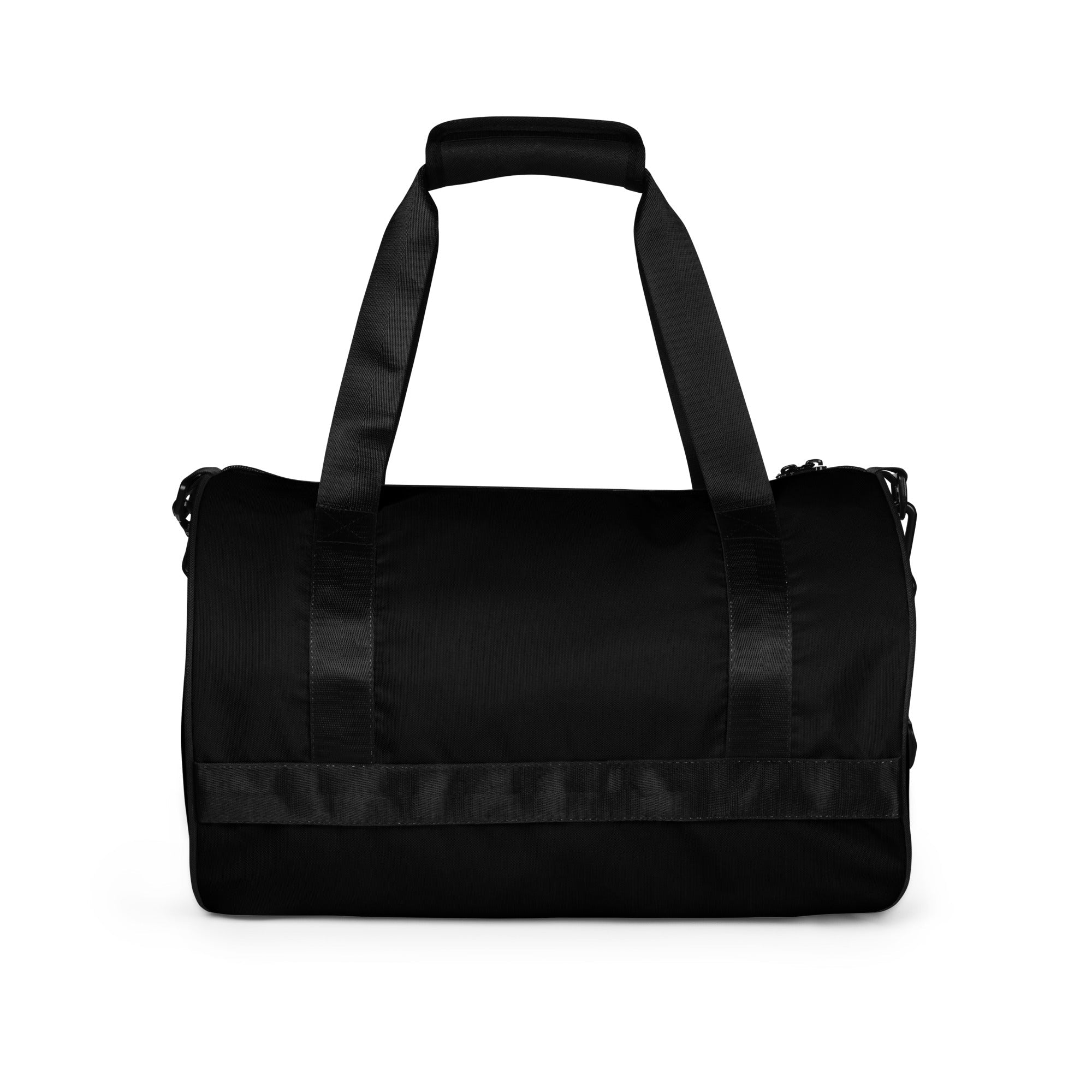 Signature Gym Bag White on Black - Hiller Signature