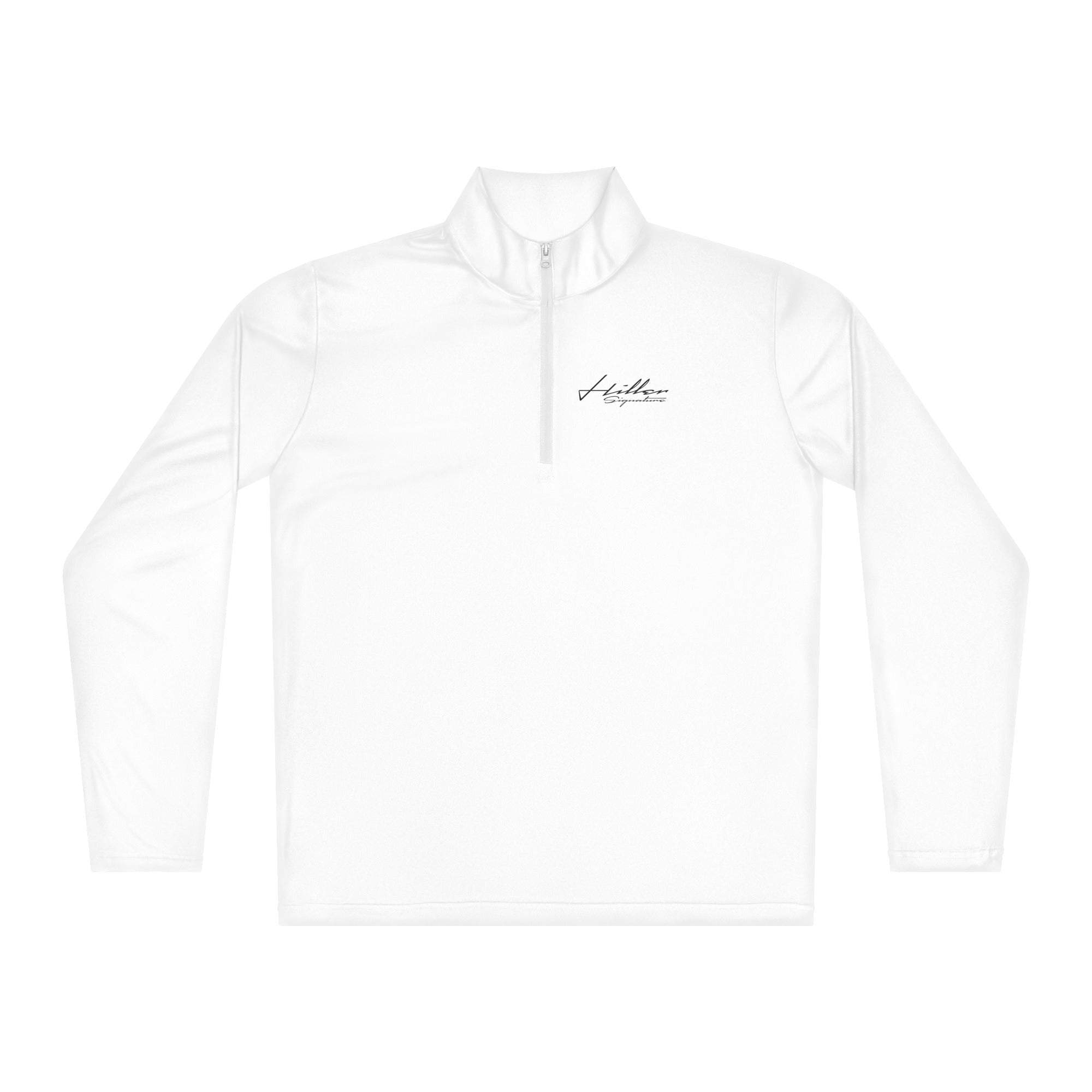 White Quarter - Zip Pullover - Hiller Signature
