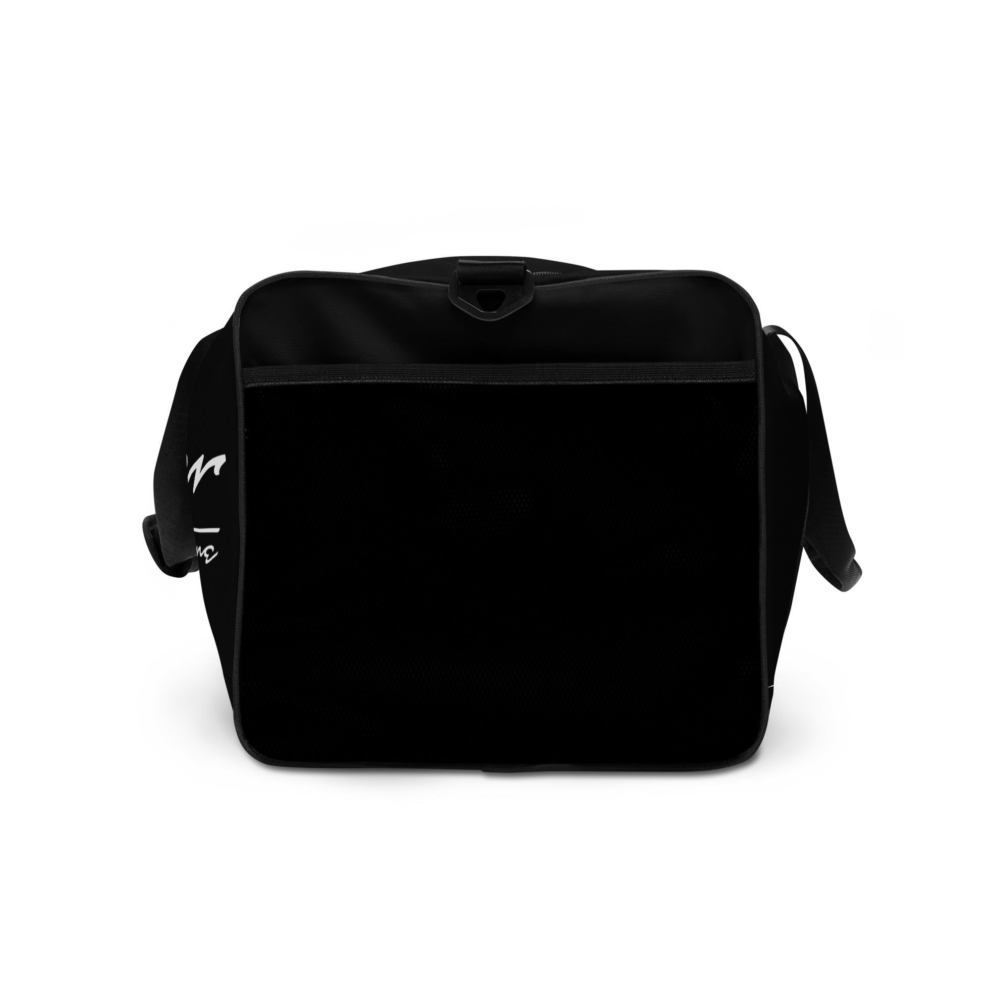 Signature Duffle Bag White on Black - Hiller Signature